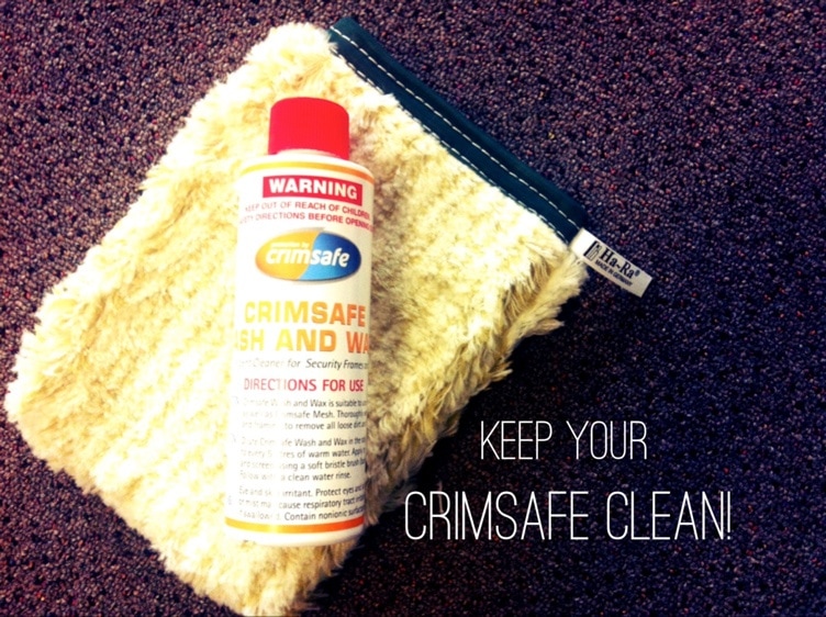 How to Clean Crimsafe Windows & Doors Davcon Security Screens