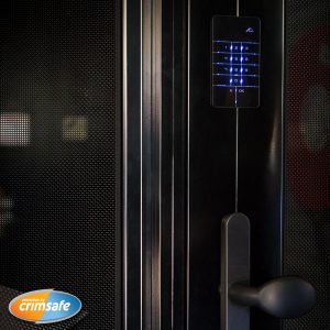 Crimsafe's iQ range with electronic touchpad
